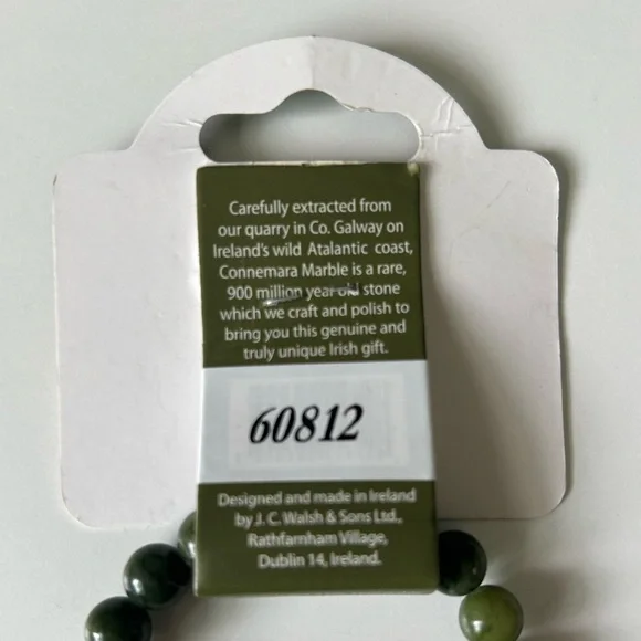 BNWT Genuine Connemara Marble Bracelet - Picture 4 of 4